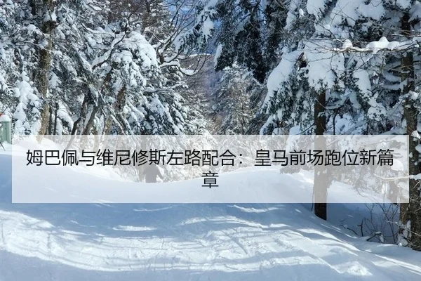 姆巴佩与维尼修斯左路配合：皇马前场跑位新篇章